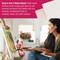 Clear Gesso Primer (16oz) for Oil & Acrylic Painting - Enhances Blending & Canvas Paint Prep - Mixable Clear Gesso Primer for Acrylic Painting